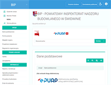 Tablet Screenshot of bip.pinb-swidwin.pl